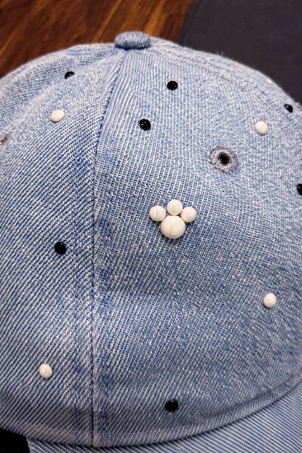 Soft Drip Pearl Denim Cap
