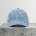 Soft Drip Pearl Denim Cap