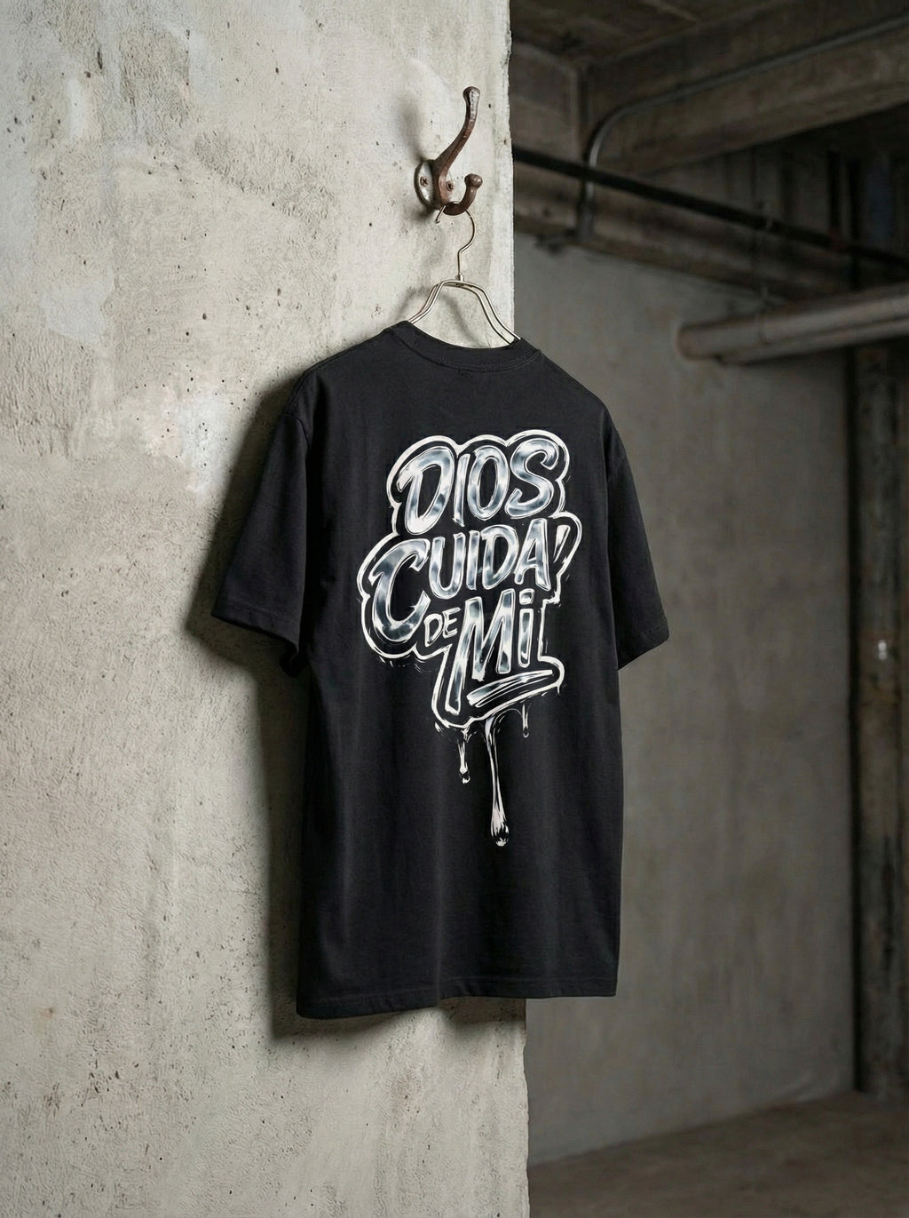 Dios Cuida De Mi - Oversize T-Shirt