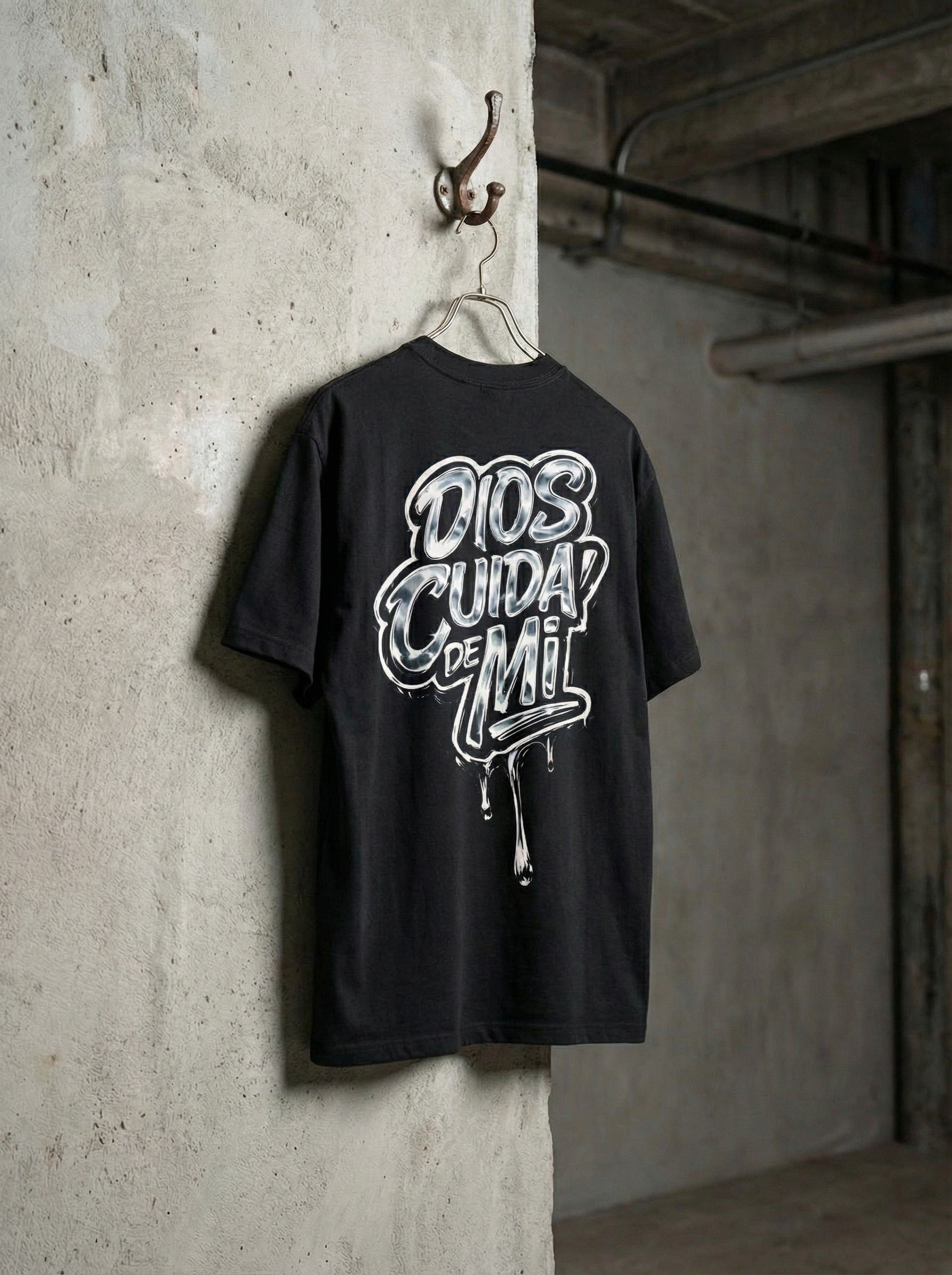 Dios Cuida De Mi - Oversize T-Shirt