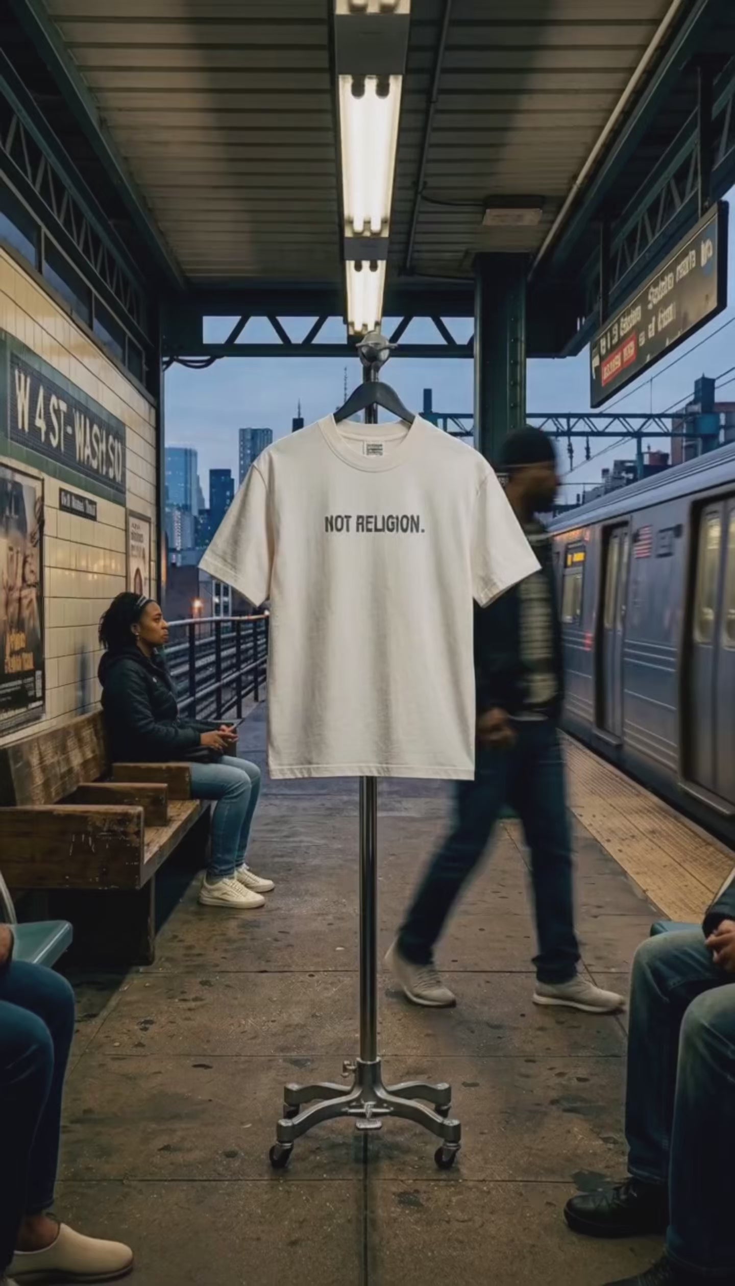 Not Religion Oversize Shirt